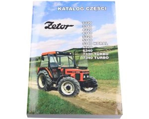 Katalog części Zetor 3320 - 7340