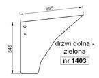 szyba CASE CS 48 52 56 58 63 - drzwi dolna (1403)