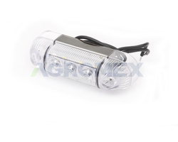 Lampa obrysowa LED 12 V - 24 V przednia