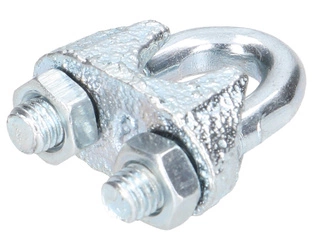 Zacisk kabłąkowy do liny 6mm atestowany