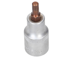 Nasadka 1/2" wielozębna SPLINE M6 MJW