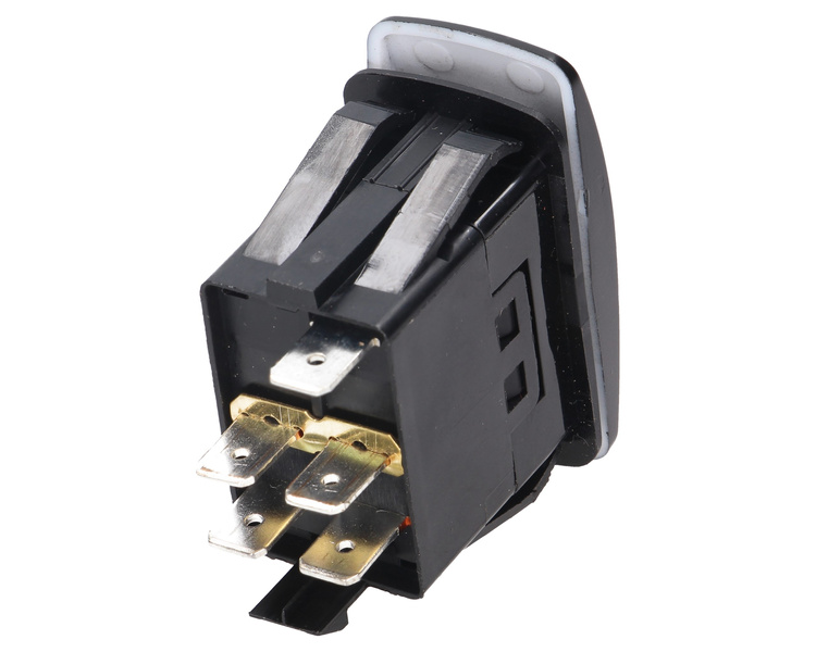 włącznik, przełącznik świateł do ciągnika 35x20mm 5PIN 3 położenia