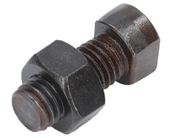 Śruba płużna stożkowa dwustronnie ścięta z nakrętką M12x35 kl. 12.9