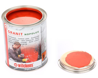 lakier, farba do ciągnika Renault pomarańczowy 1l Wilckens Granit