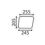 szyba Case - drzwi E35200