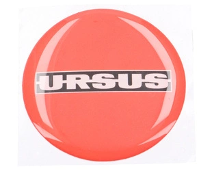 naklejka, emblemat, logo Ursus wypukłe 3D 50mm 5902287227567