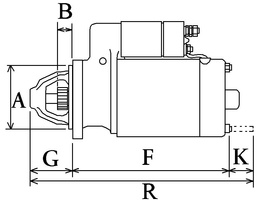 rozrusznik HC Cargo 110529 12V 3.0kW