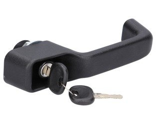 klamka szyby drzwi lewa, prawa Case, Steyr 1-34-621-042