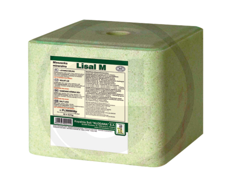 Lizawka solna z mikroelementami 10 kg 60 szt.kobalt, miedź