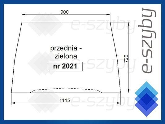 szyba Landini Legend - przednia (2021)