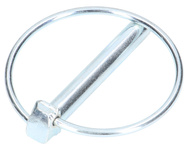 Zawleczka zatyczka składana z kółkiem rolnicza TUZ 9x63 mm Kramp