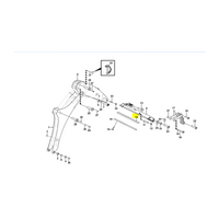 ślizg wysuwu ramienia koparki VOLVO 11885339