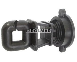 Izolator z nakrętką do drutu i plecionki G174 ROYAL FARM