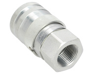 Szybkozłącze hydrauliczne suchoodcinające gniazdo G1"BSP gwint wewętrzny ISO16028 Waryński