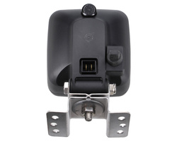 lampa robocza halogenowa 100x100mm WESEM z uchwytem omega i wyłącznikiem LKR5.39901