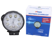 lampa robocza LED 24W 1800lm światło skupione