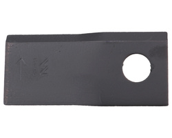 Nóż nożyk kosiarka prawy 107x48x4mm otwór 18.5 Vicon 90261560 WARYŃSKI