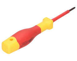 Wkrętak krzyżakowy PH0 izolowany 60 mm VDE Waryński