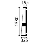 szyba Yanmar - drzwi tylna lewa 112156 (5315)
