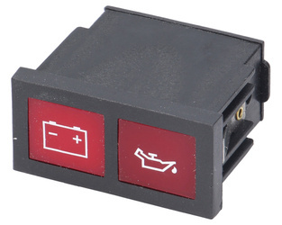 kontrolka ciśnienia oleju i akumulatora Landini, Massey Ferguson 1825362M92