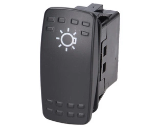 włącznik, przełącznik świateł do ciągnika 35x20mm 5PIN 3 położenia