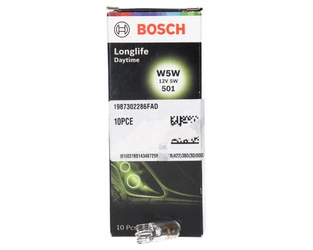 żarówka BOSCH W5W 12V 5W W2,1x9,5d 501 Longlife Daytime