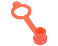 Osłonka smarowniczki M10 kolor czerwony TEGER