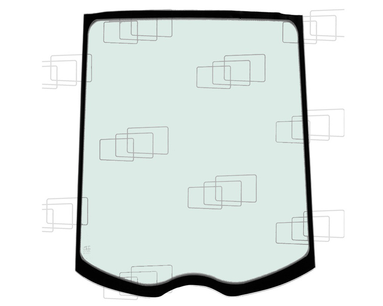 szyba ładowarka Bobcat, Schaeff, Terex, Yanmar - przednia 538866500 (3233)
