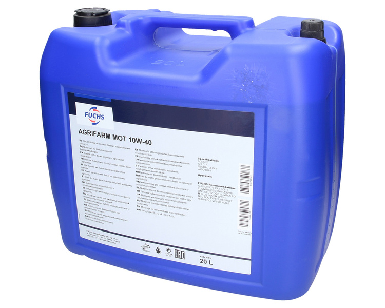 Fuchs olej Agrifarm MOT 10W40, 20 l