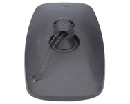 lusterko pogrzewane do ciągnika, koparki, ładowarki 320x170mm, uchwyt 16-24mm