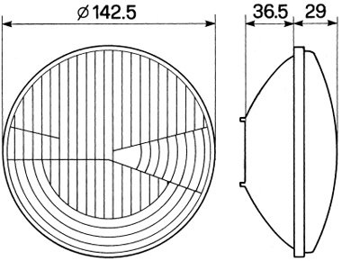 lampa przednia, halogen, reflektor COBO Deutz-Fahr 04404452, 280298200