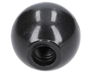 gałka dźwigni fi 40mm, M12 czarna