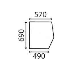 szyba - boczna 9957134