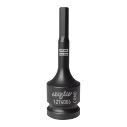 Klucz nasadowy nasadka udarowa trzpieniowa 1/2" długa HEX H6 MJW