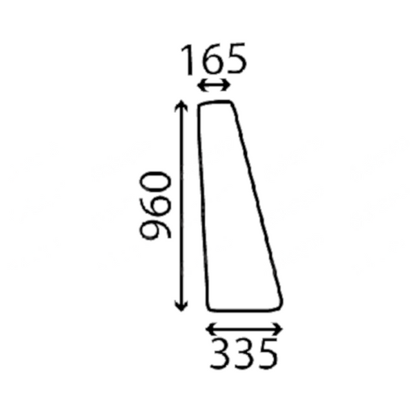 szyba Case - narożna E35203