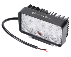 Lampa robocza prostokątna 6x LED 18W 1200lm IP67 Granit