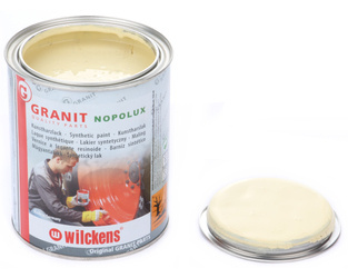 lakier, farba do ciągnika Renault biały 1l Wilckens Granit