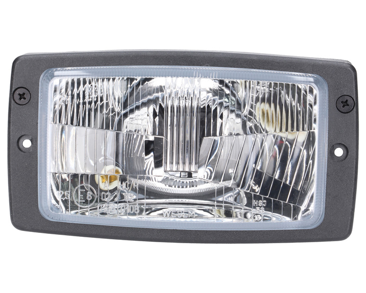 lampa przednia, reflektor Fendt z oświetleniem postojowym 183x102mm