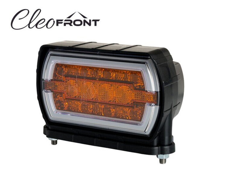 lampa LED zespolona przednia CLEOfront LZD2789/B Horpol
