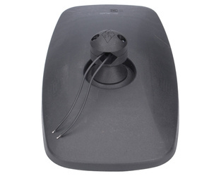 lusterko pogrzewane do ciągnika, koparki, ładowarki 320x170mm, uchwyt 16-24mm