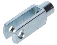 końcówka widełkowa siłownika gazowego M6, 24mm, fi 6mm