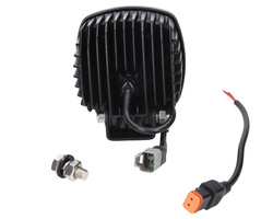 lampa robocza LED 50W MOCNA 6900lm CAT, John Deere Case, Komatsu wiązka rozproszona 90 stopni