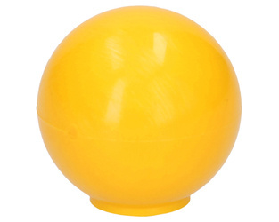 gałka dźwigni fi 40mm, M8 żółta