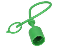 Zatyczka osłona przeciwpyłowa do WTYCZKI szybkozłącza EURO zielona VOIMA