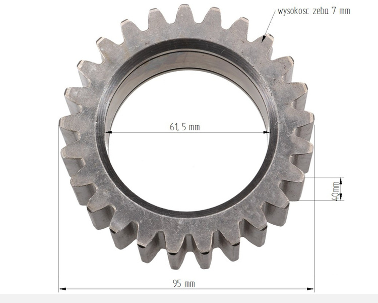 Satelitka piasty koła JCB 2CX 3CX 4CX 450/10206