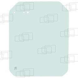 szyba Bobcat - przednia górna 6667155 (3743)