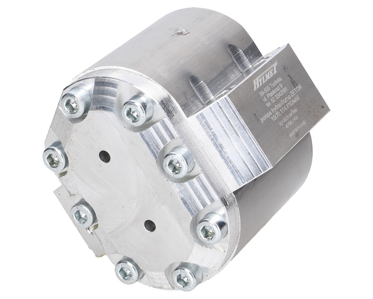 Pompa hydrauliczna Zetor 10/70.114.610 aluminiowa wzmocniona + zawór bezpieczeństwa