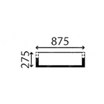 szyba Case - przednia dolna S2447009