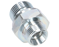 Złącze hydrauliczne proste BB (przyłączka) M18x1.5 (12L) x 1/2" BSP z uszczelnieniem XGE12LR-1/2"ED (G1/2X18) Waryński