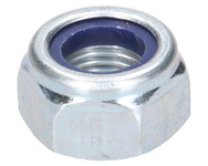 Nakrętka blokująca M12x1,25 10.9 z wkładką poliamidową